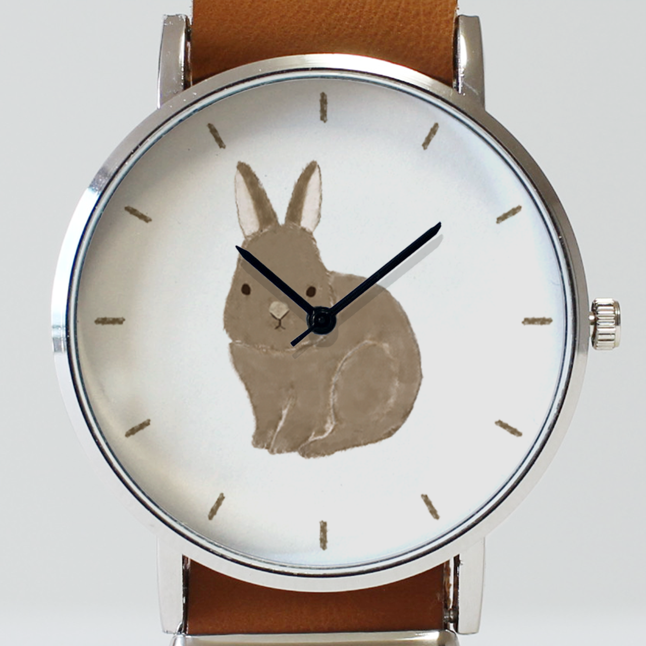 KIYATA うさぎ時計 キヤタ・kiyata・うさぎ・時計・置き時計 KIYATAの KIYATA うさぎ時計 キヤタ・kiyata・うさぎ・時計・置き時計 KIYATAの