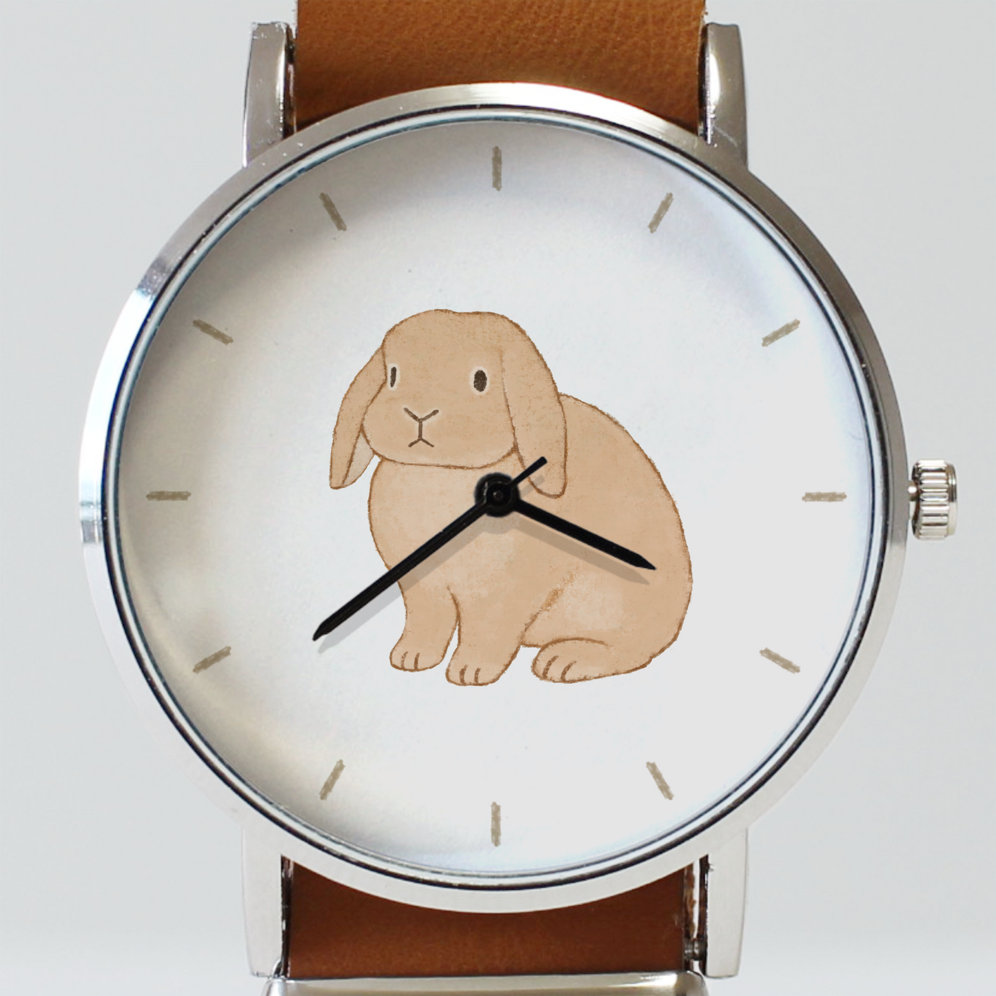 うさぎ（クリーム）垂れ耳