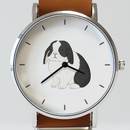 うさぎ（ホワイトブラック）垂れ耳