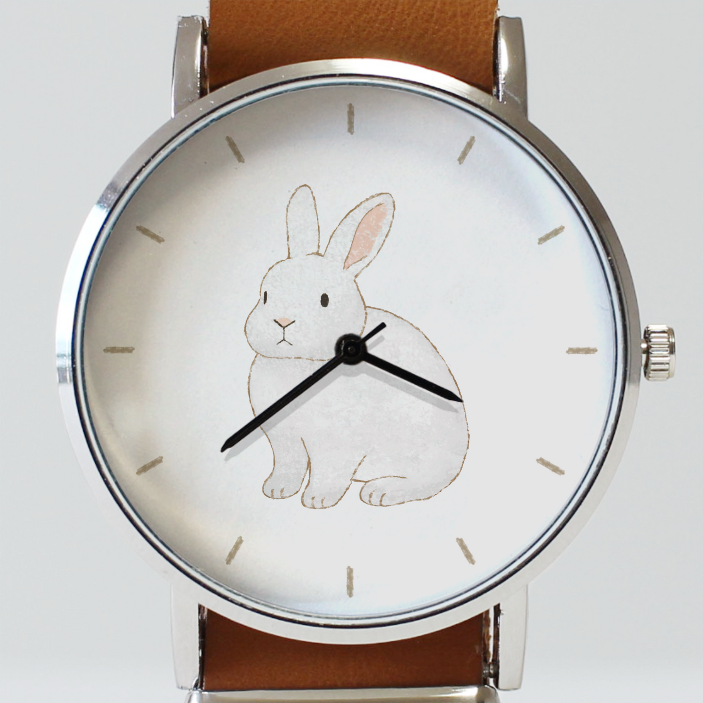 うさぎ（ホワイト）立ち耳①