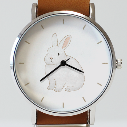 うさぎ（ホワイト）立ち耳①