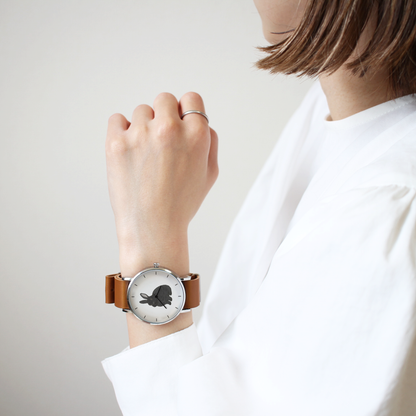 うさぎ（ブラック）立ち耳