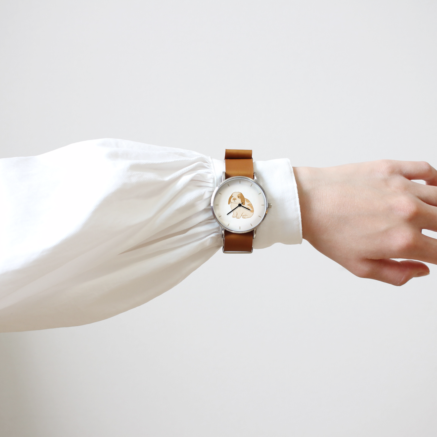 うさぎ（ブロークンオレンジ）垂れ耳