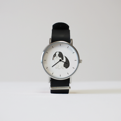 うさぎ（ホワイトブラック）垂れ耳