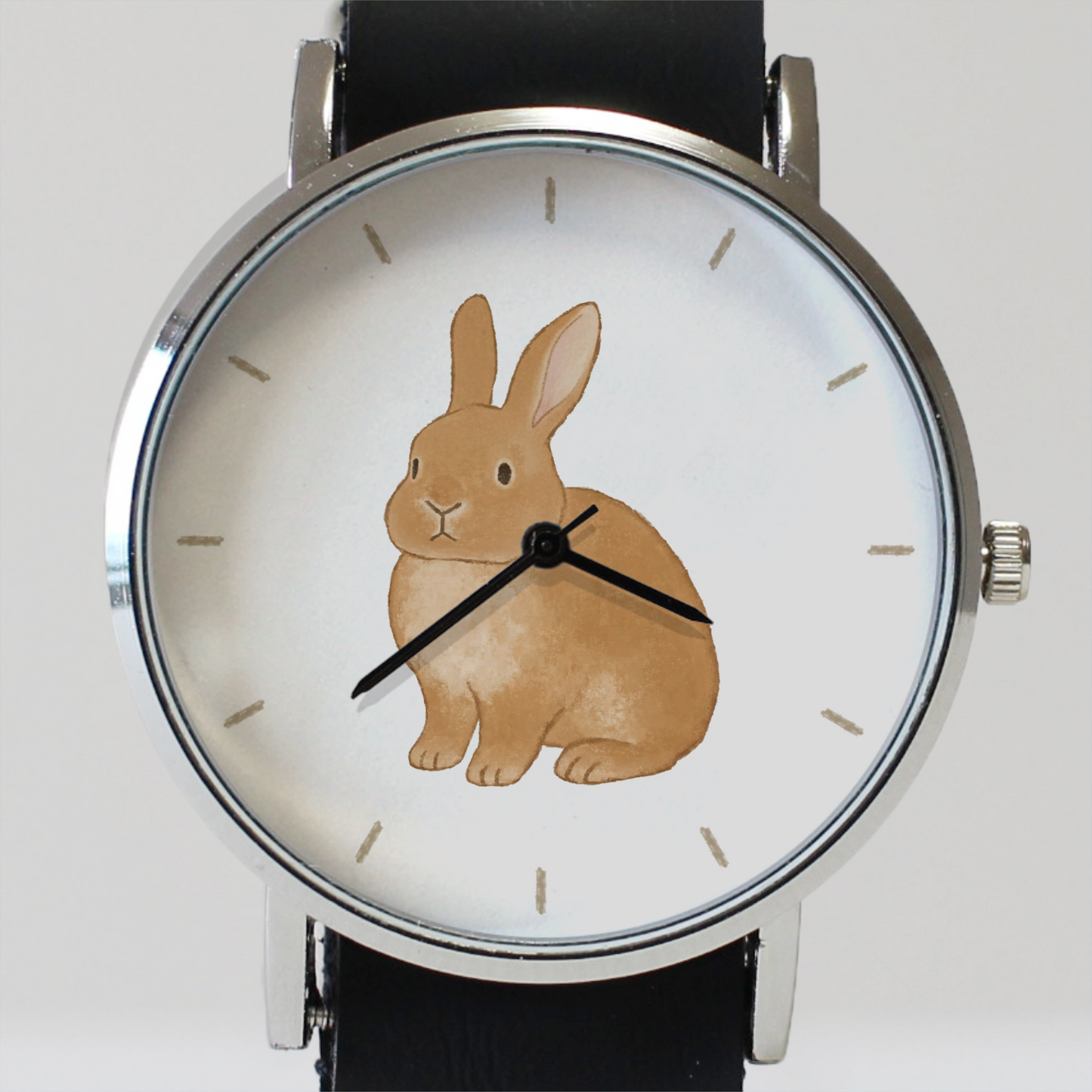 うさぎ（ブラウン）立ち耳