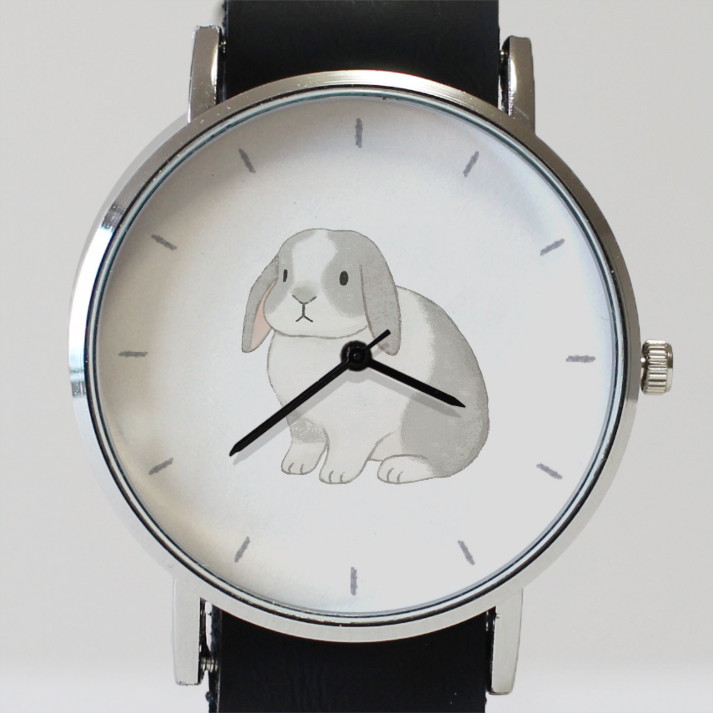 うさぎ（ホワイトグレー）垂れ耳