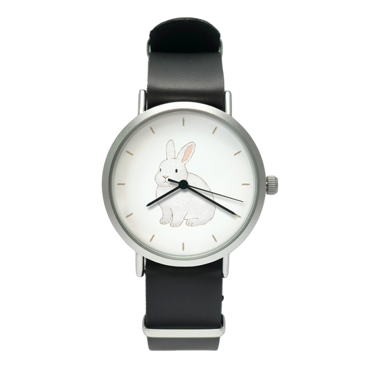 うさぎ（ホワイト）立ち耳①