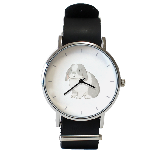 うさぎ（ホワイトグレー）垂れ耳