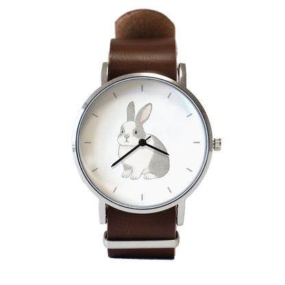 うさぎ（ホワイトグレー）立ち耳