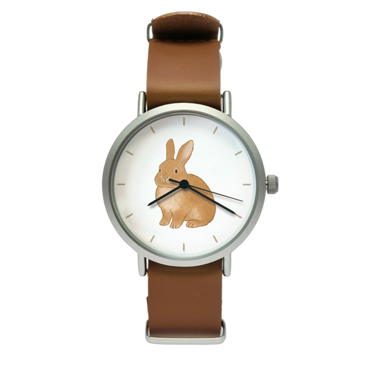 うさぎ（ブラウン）立ち耳