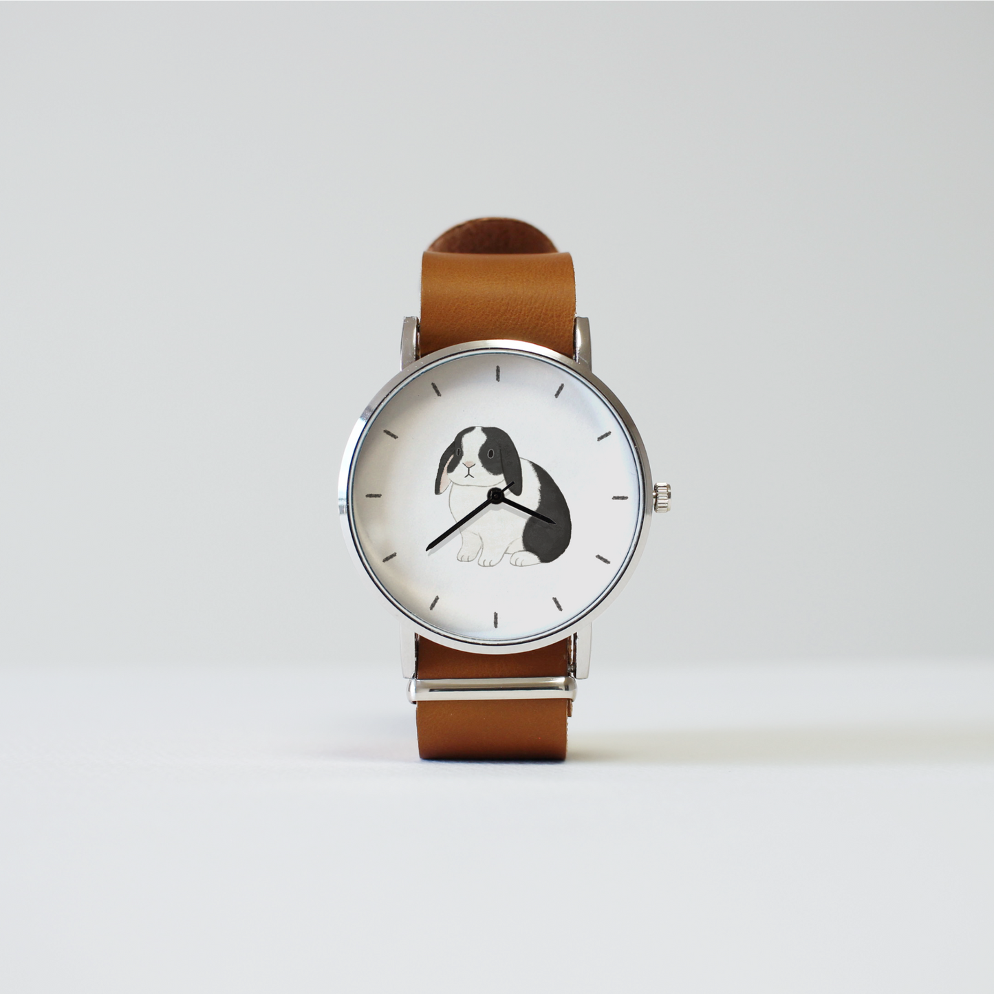 うさぎ（ホワイトブラック）垂れ耳