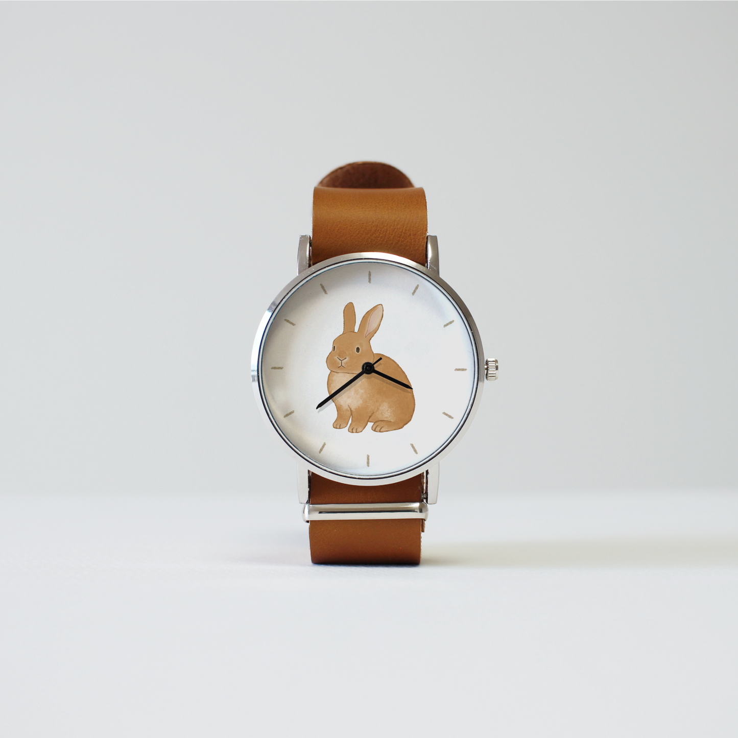 うさぎ（ブラウン）立ち耳